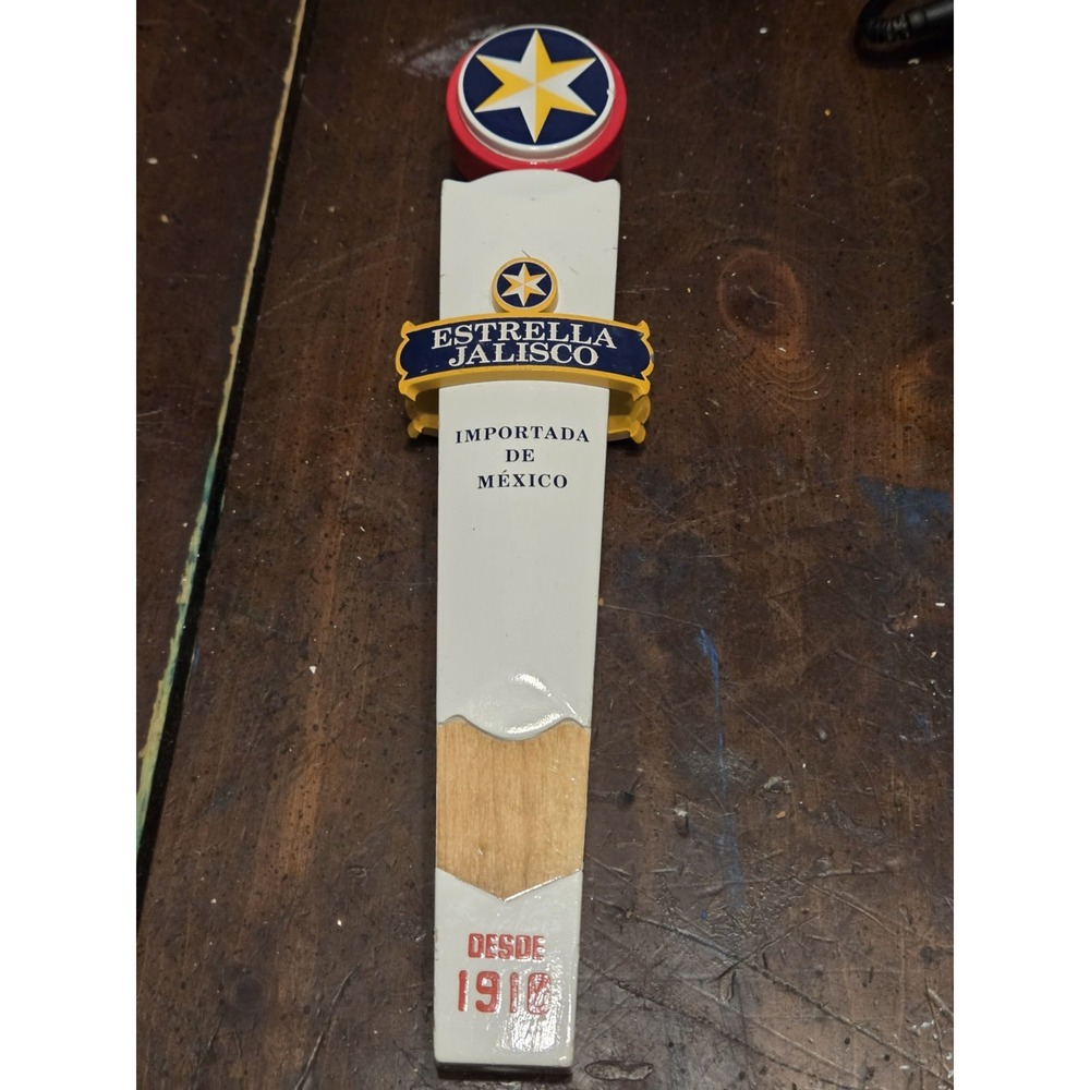 Estrella Jalisco Beer Tap Handle 12" Tall Cerveza Mexico Bar Kegerator Pub Decor